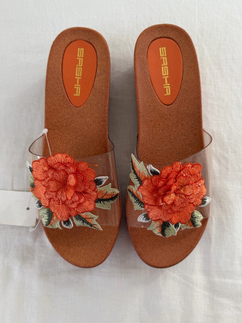 Sasha Open- Toe Slide Sandals